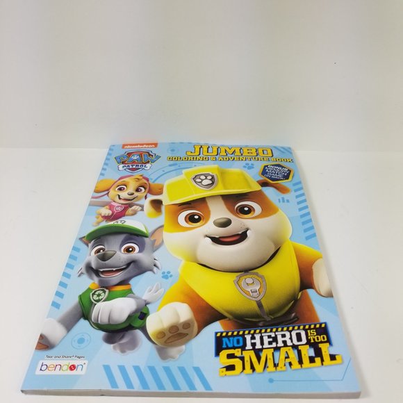 Paw Patrol Jumbo Coloring and activity book - Picture 6 of 7